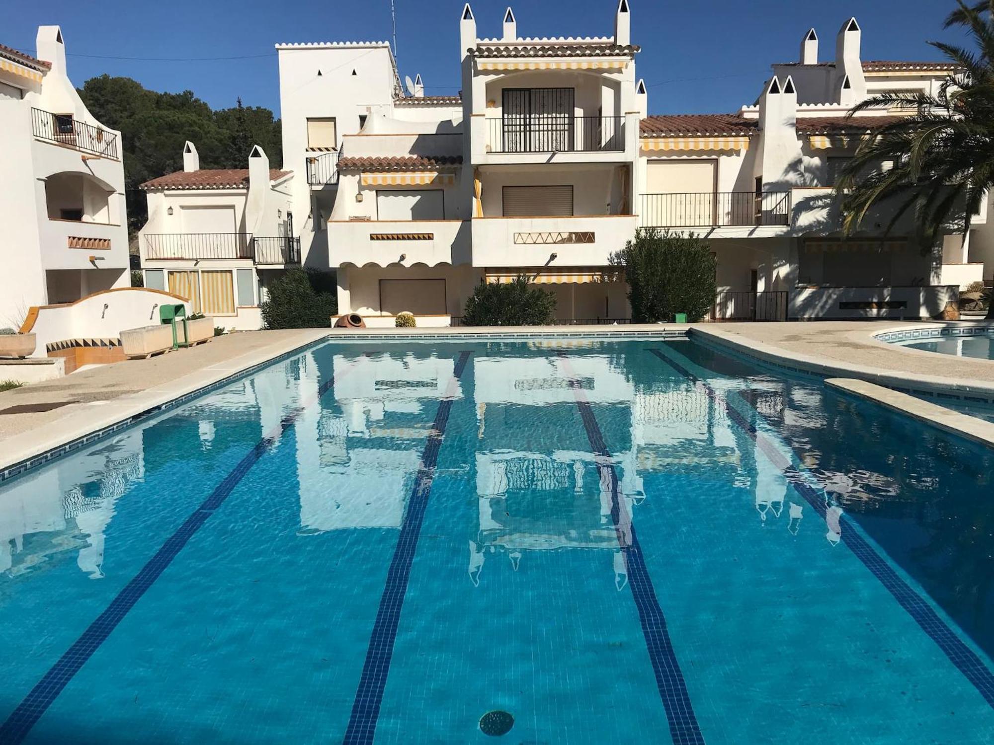 Apartamento En Roses Parking Y Piscina Comunitaria Av-54 Bagian luar foto