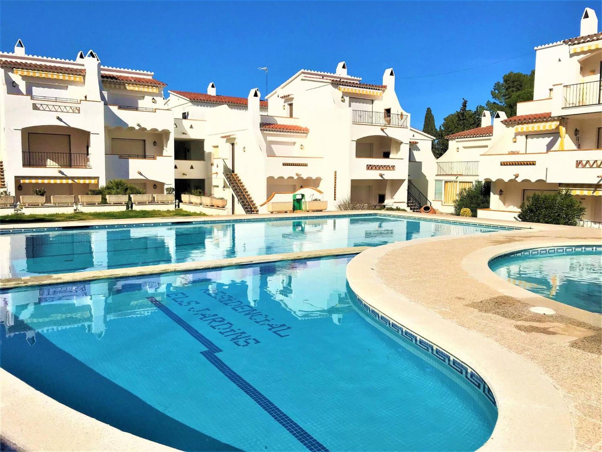 Apartamento En Roses Parking Y Piscina Comunitaria Av-54 Bagian luar foto